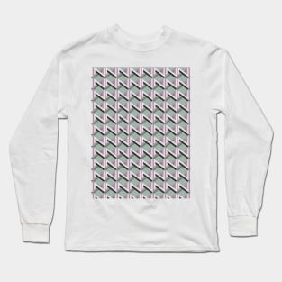 Twisted pastel triangle shape Long Sleeve T-Shirt